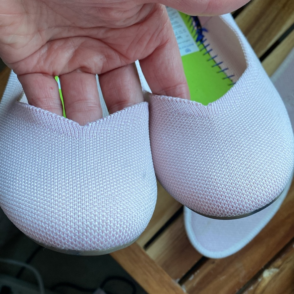 Pink Rothy’s round toe flats size 8 - Picture 5 of 6